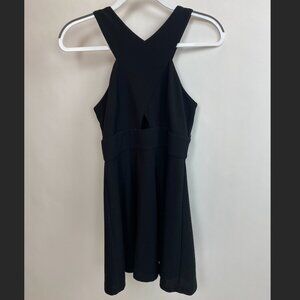 Lulus Black Halter Dress